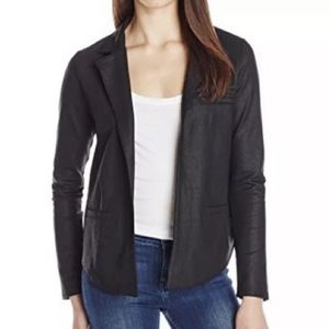 Lucky Brand Black Blazer 100% Cotton Size Small